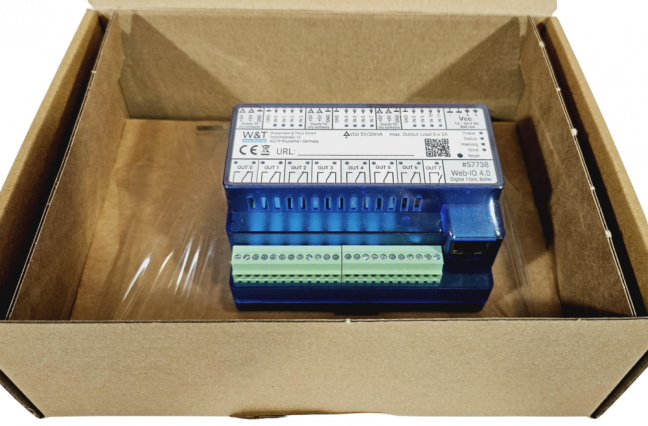 Ethernet IO remote digital inputs outputs 24V: 12xDI, 8xDO relay, Modbus TCP, REST, MQTT, OPC UA