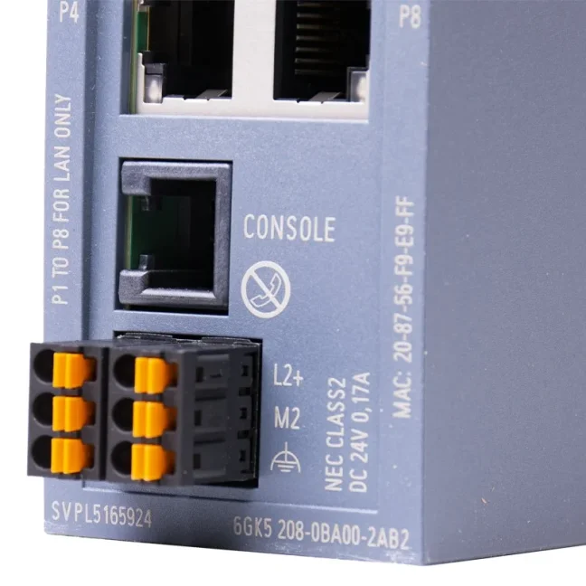 SCALANCE XB208, 8x 100M PROFINET