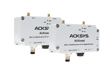 ACKSYS AirXroad Outdoor WiFi Bridge – venkovní bezdrátový Ethernet Point-to-Point IP66