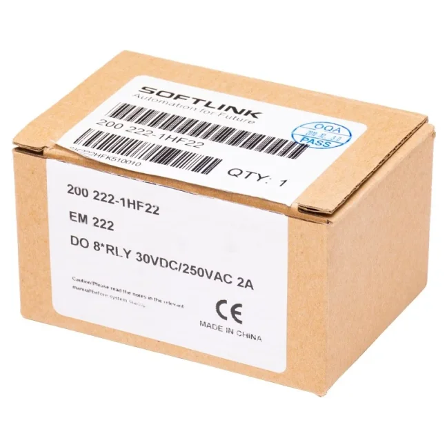 8xDO digital relay outputs DC / AC 24V-230V, EM222