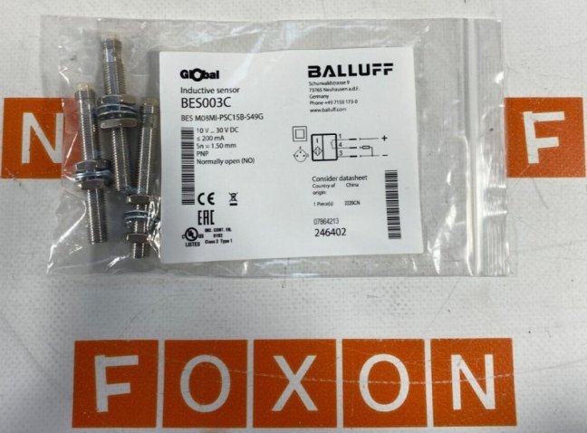 BALLUFF BES M08MI-PSC15B-S49G