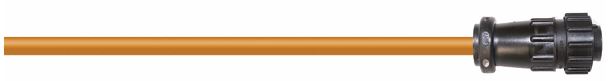 Cable replacement 2090-CPBM6DF-16AAxx, fixed cable