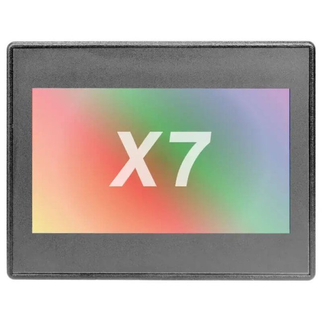 HORNER X7 PLC HMI controller with 7″ colour touchscreen, analog / digital inputs and outputs