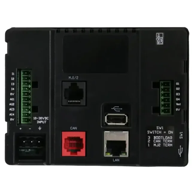 HORNER CANVAS 5 PLC HMI controller with 4.3″ colour touchscreen, analog / digital inputs and outputs