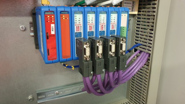 Expansion power supply module 6A for ComBricks assembly | FOXON & Anybus (HMS)