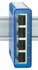 Industrial switch unmanageable 4x100/1000 Mbit/s