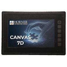 HORNER CANVAS 7D PLC HMI controller with 7″ colour touchscreen, analog / digital inputs and outputs HORNER CANVAS 7D PLC HMI controller with 7″ colour touchscreen, analog / digital inputs and outputs
