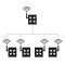DATAEAGLE 473x configuration 1x transmitter and 4x receiver