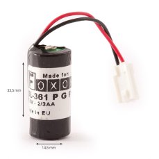 Lithium battery with cable and connector SL-361 P G F H