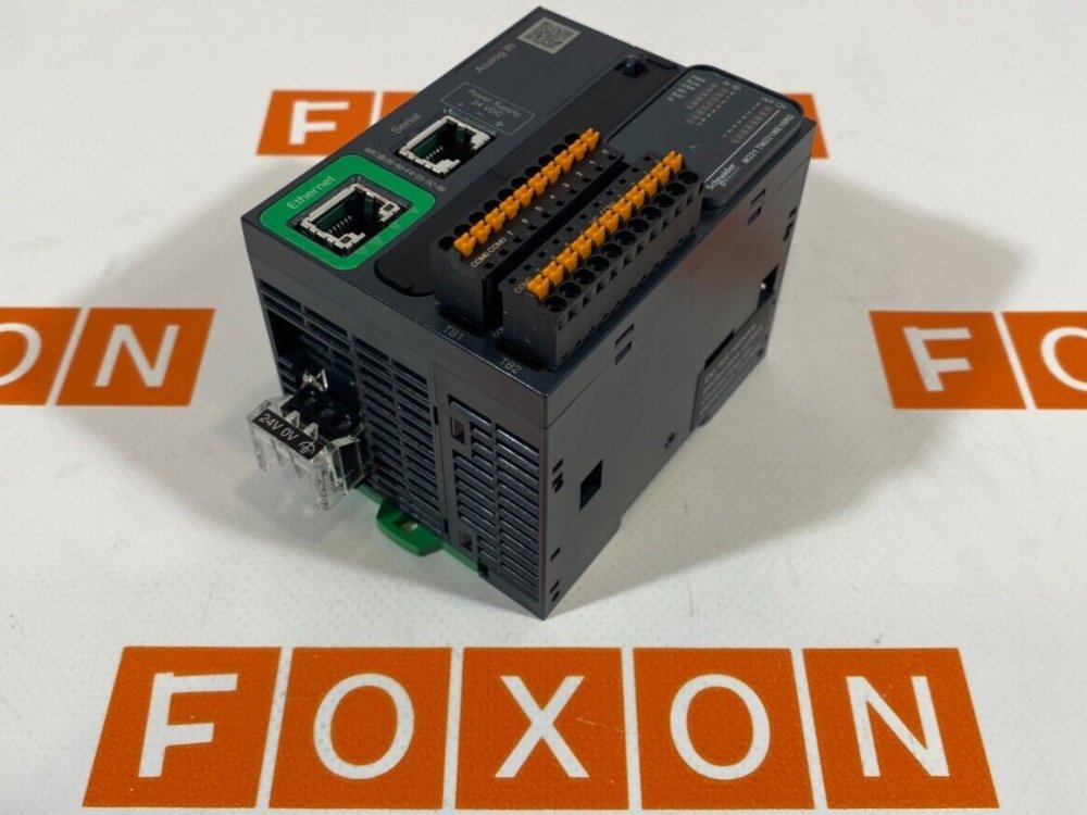 TM221ME16RG Schneider PLC Modicon M221, 24VDC, 8DI, 8DQ (relay) | FOXON ...