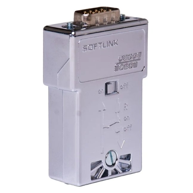 PROFIBUS Connector without PG Port, cable outlet direct 180°