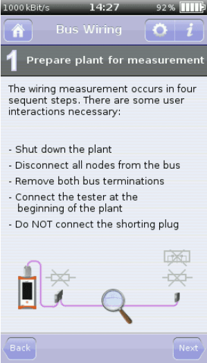 License „Bus Wiring“ for CANtouch® tester