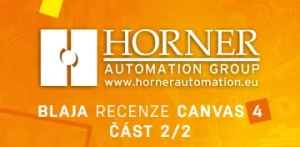 Recenze: PLC s integrovaným HMI Horner z řady Canvas – část 2 HMI a vzdálený monitoring