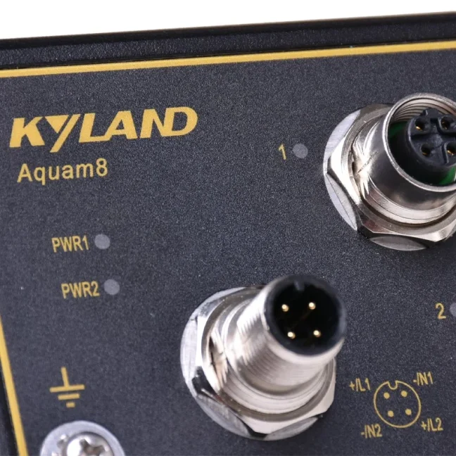 Aquam5/8, 5/8 Port Unmanaged EN50155 Industry Ethernet Switch, IP65/67