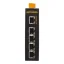 Industrial switch 5x 1Gbit RJ45, unmanaged, power supply 12-48VDC, metal chassis. Industrial switch 5x 1Gbit RJ45, unmanaged, power supply 12-48VDC, metal chassis.