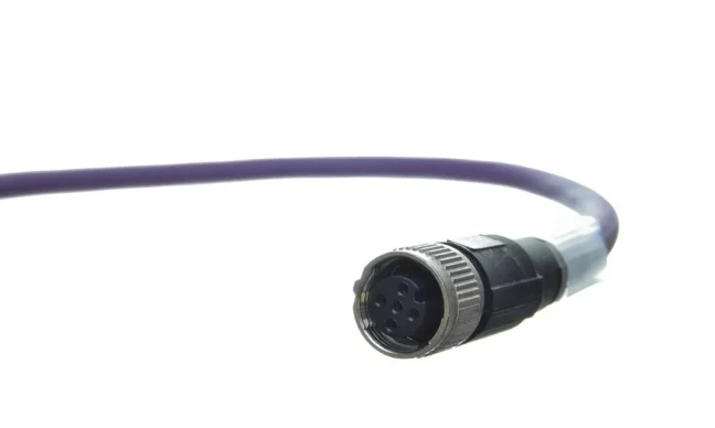 S/A DeviceNet/CANopen cable, M12 connector on M12 socket