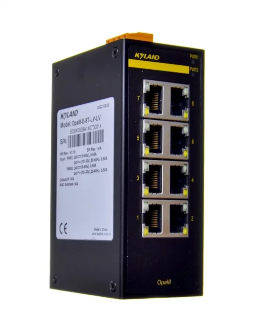 Opal8 průmyslový switch 8x 100M nebo dle konfigurace