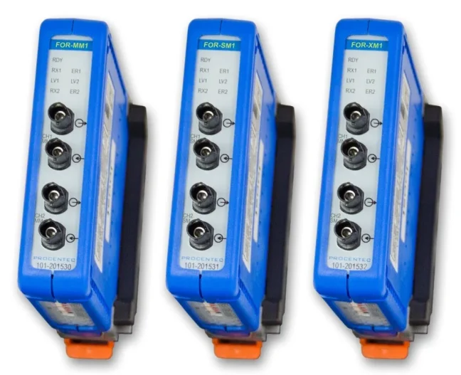 2 Channel PROFIBUS Fiber Optic Ring Module