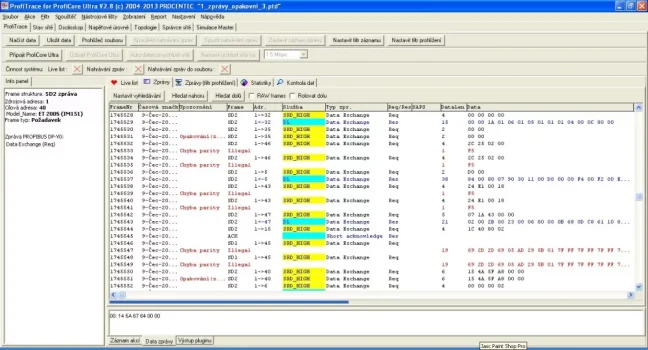 PROFIBUS TESTER A ANALYZÁTOR PROFITRACE 2, FOXON
