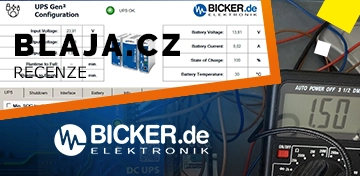 Recenze softwaru UPS Gen2 pro záložní zdroje Bicker