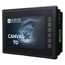HORNER CANVAS 7D PLC HMI controller with 7″ colour touchscreen, analog / digital inputs and outputs