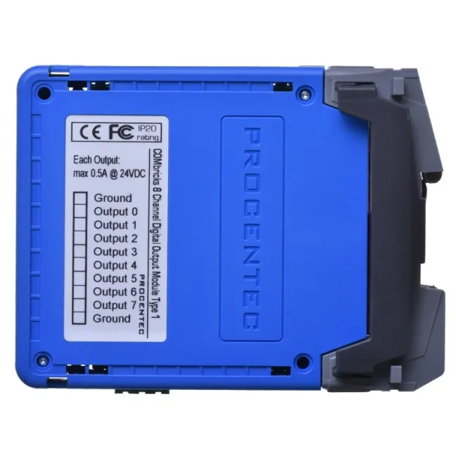 8 Channel Digital Output 0.5A - 24VDC Module ComBricks