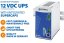 96 W 12 VDC / 8 A Bicker UPS backup power supply, supercapacitor