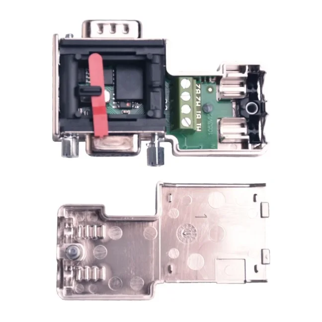 PROFIBUS konektor šroubový s PG portem, 90°, s LED diagnostikou