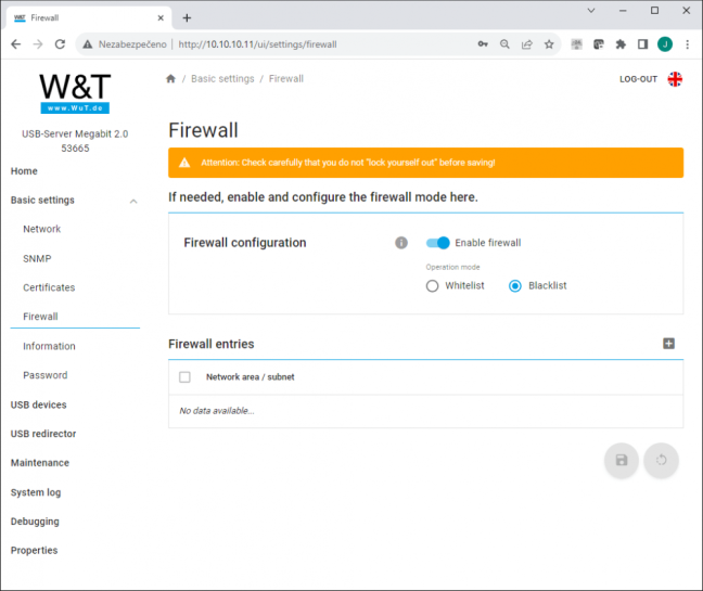 USB Server Megabit 2.0