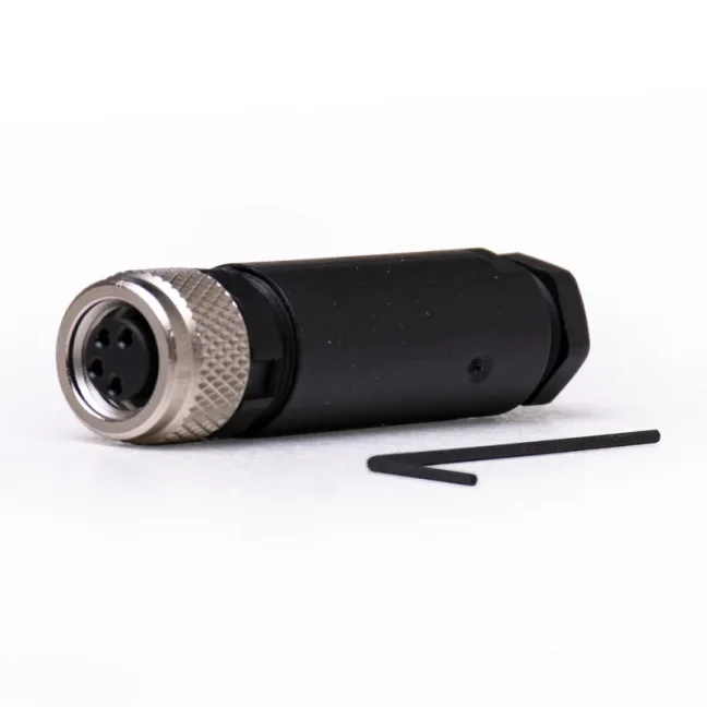 Konektor M8 přímý, 4pin, zásuvka - SKPC4K