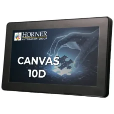 HORNER CANVAS 10D PLC HMI controller with 10.1″ colour touchscreen, analog / digital inputs and outputs