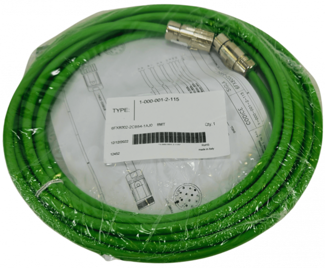 Replacement for cable 6FX8002-2CB54-1AJ0, length 8 m