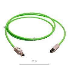 PROFINET patch flexi kabel s konektory RJ45, délka 2m