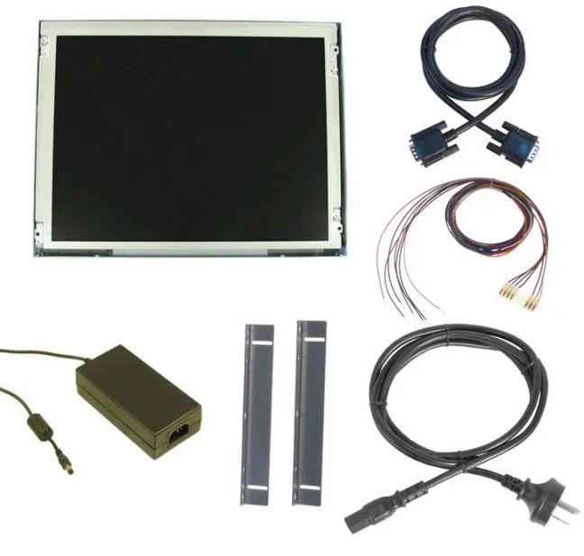 12,1" RGB, CGA, EGA, VGA průmyslový TFT monitor, FOXON