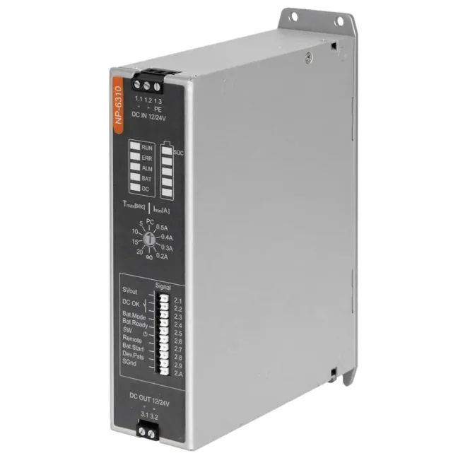 UPS Supercapacitor NODKA for protection and short-term power backup of 12V and 24V industrial electronics