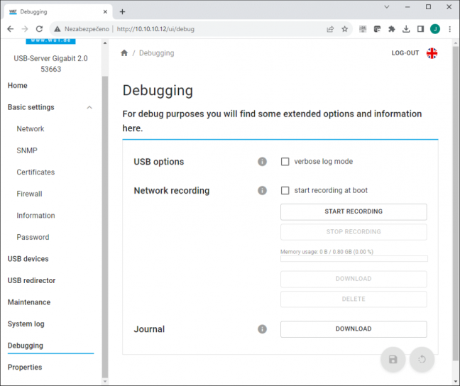 USB Server Gigabit 2.0