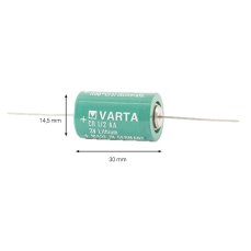 Lithium battery with axial outlets CR1/2AA-CNA