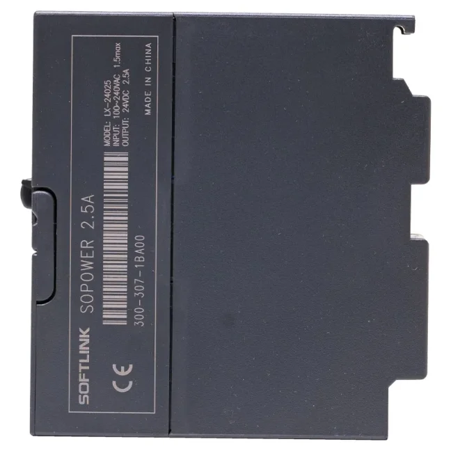 Power Supply 24VDC/2.5A/60W for SIMATIC S7-300, compatible with 6ES7307-1BA00-0AA0
