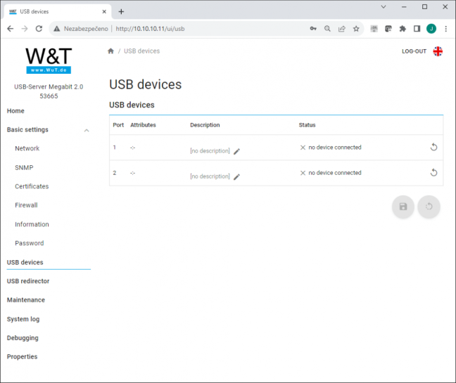 USB Server Megabit 2.0