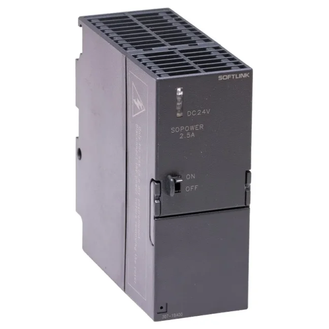 Power Supply 24VDC/2.5A/60W for SIMATIC S7-300, compatible with 6ES7307-1BA00-0AA0