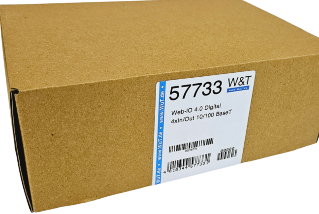 Ethernet IO remote digital inputs outputs 24V: 4xDI, 4xDO, Modbus TCP, REST, MQTT, OPC UA