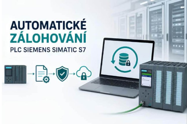 PLC Auto Backup - automatické zálohování PLC, robotů, PC a průmyslových zařízení
