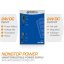 Fuente de alimentación de respaldo Bicker UPS de 240W 24V DC/10A, supercapacitor