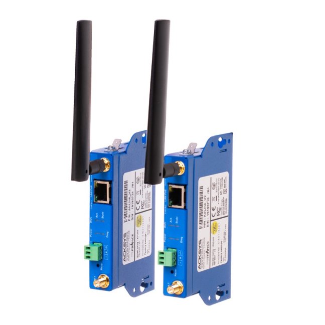ACKSYS AirLink WiFi Bridge – průmyslový bezdrátový Ethernet Point-to-Point