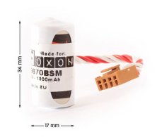 Batería B9670BSM para PLC Omron C20H, C28H, C40H, C60H, C200, C200H, C200HF, C200HK, C200HS, FIT10-CPU01