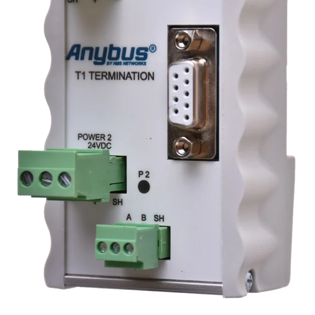 T1 active termination of PROFIBUS network/segment - detail | FOXON & Anybus (HMS)