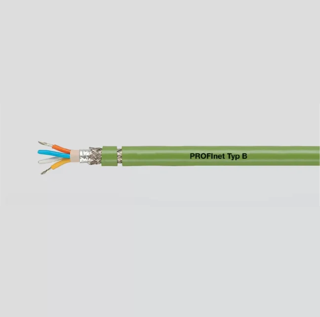PROFINET, IE FC TP flexible cable 2x2, type B, shielded CAT 5e