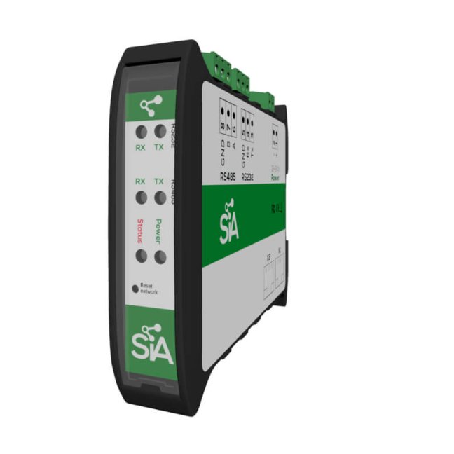 Sbírá data z PLC, ukládá do databáze a převádí na MQTT i OPC UA - SIA Connect HW