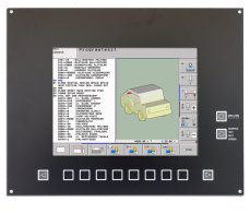 Monitor de reemplazo para HEIDENHAIN BC 110, BC 110B, BC 110BF con placa frontal