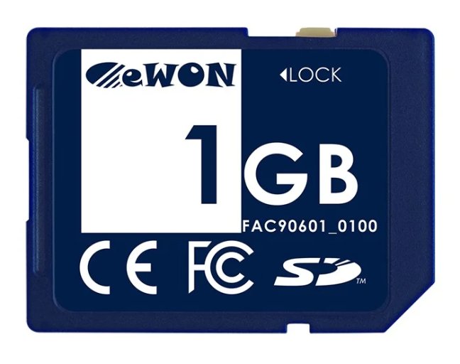 EUM-SD-Speicherkarte zur Speichererweiterung für eWON Flexy, 1 GB